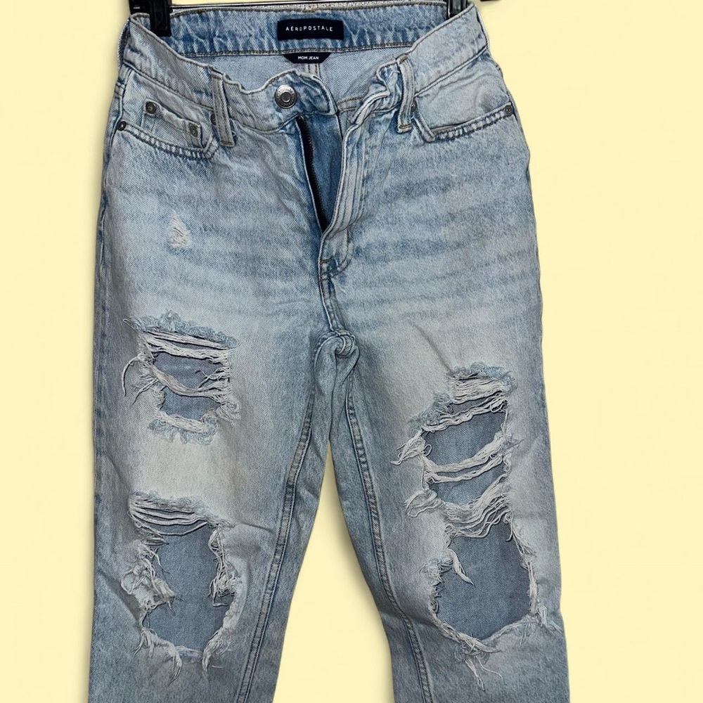 Aeropostale Light Blue Mom Jeans